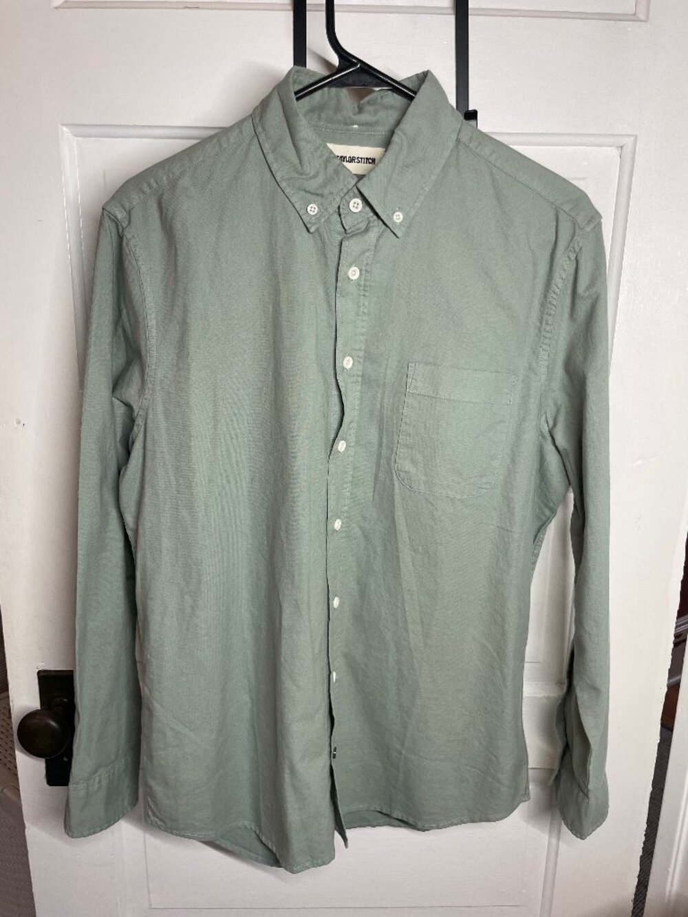 Sage green Taylor Stitch button down